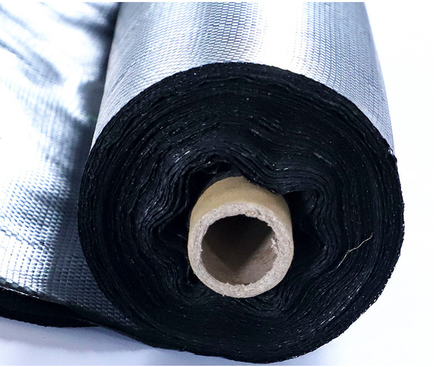Ajardine a vegetação rasteira tecida Pe 50-100gsm da tela do geotêxtil para o controle de ervas daninhas