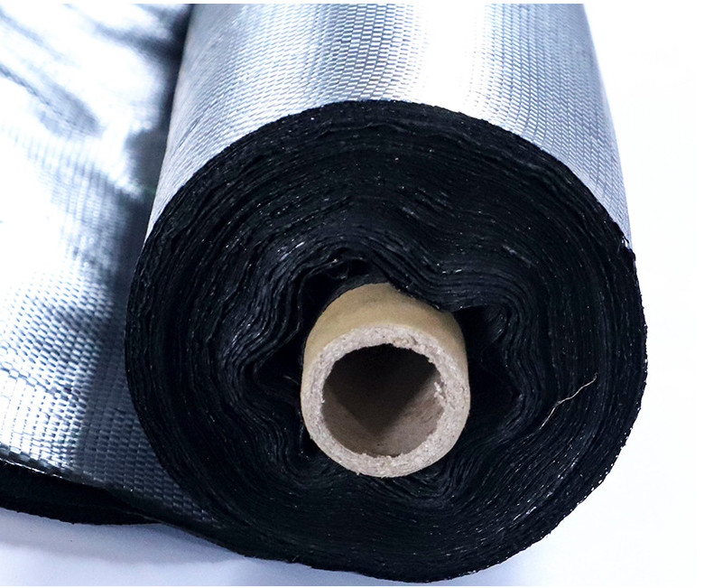 Ajardine a vegetação rasteira tecida Pe 50-100gsm da tela do geotêxtil para o controle de ervas daninhas