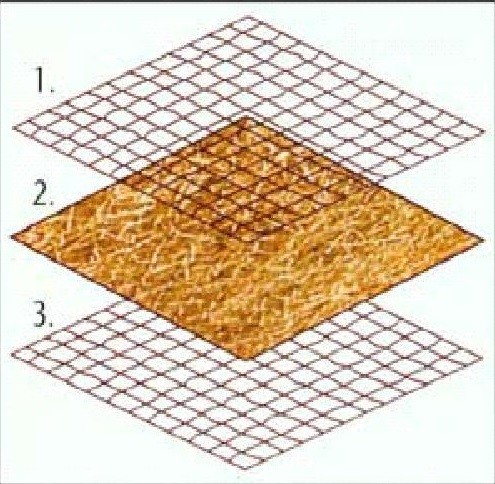 Cobertor de controle de erosão de fibra de coco com esteira de vegetação orgânica