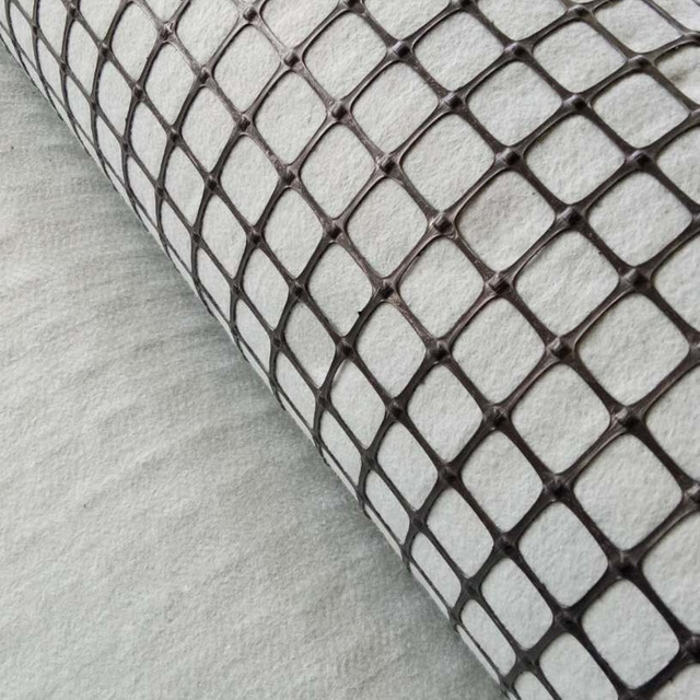Geogrid composto não tecido do geotêxtil do perfurador da agulha do filamento de poliéster 