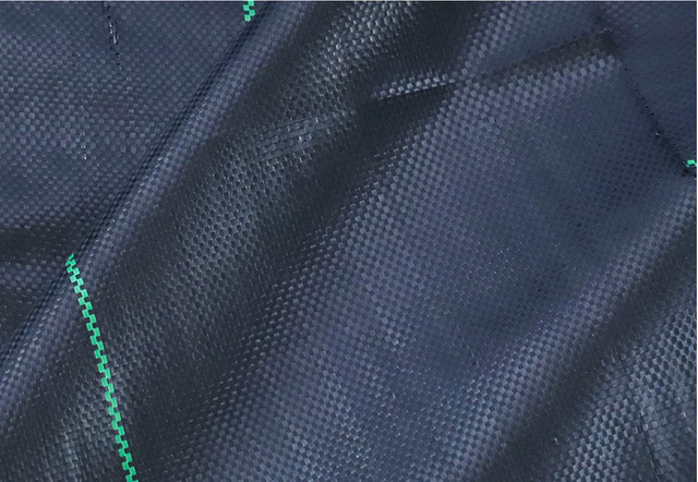 Uv Stablizer PP tecido geotêxtil agricultura plástico tapete de cobertura à terra preto 70-100gsm