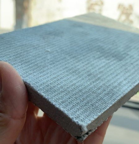 Lona impregnada de concreto Flexbile com suporte de geomembrana HDPE para proteção de encostas 