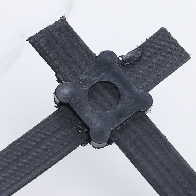 Geogrelha plástica reforçada com fio de aço de alta resistência Hdpe Combi para reforço e construção de estradas