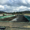 Pano de tapete de concreto flexível na cor verde para revestimento de valas com espessura de 5 mm a 13 mm