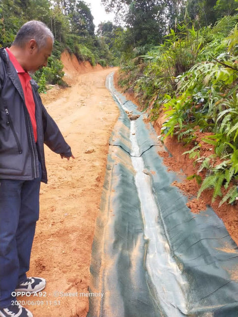 Rolos gerais do cimento, esteira GCCM do controle da erosão de Concerete rolam para a proteção da inclinação