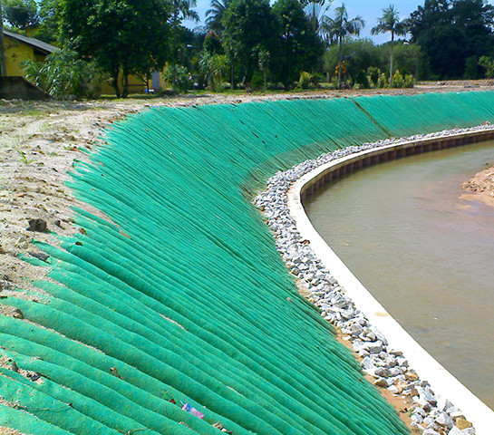 Colchão composto do geotêxtil para a areia ou o concreto enchidos para a proteção do fundo do mar